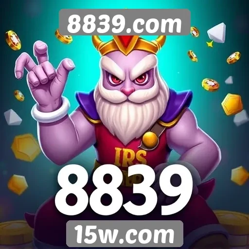 Variedade de jogos disponíveis em 8839.com